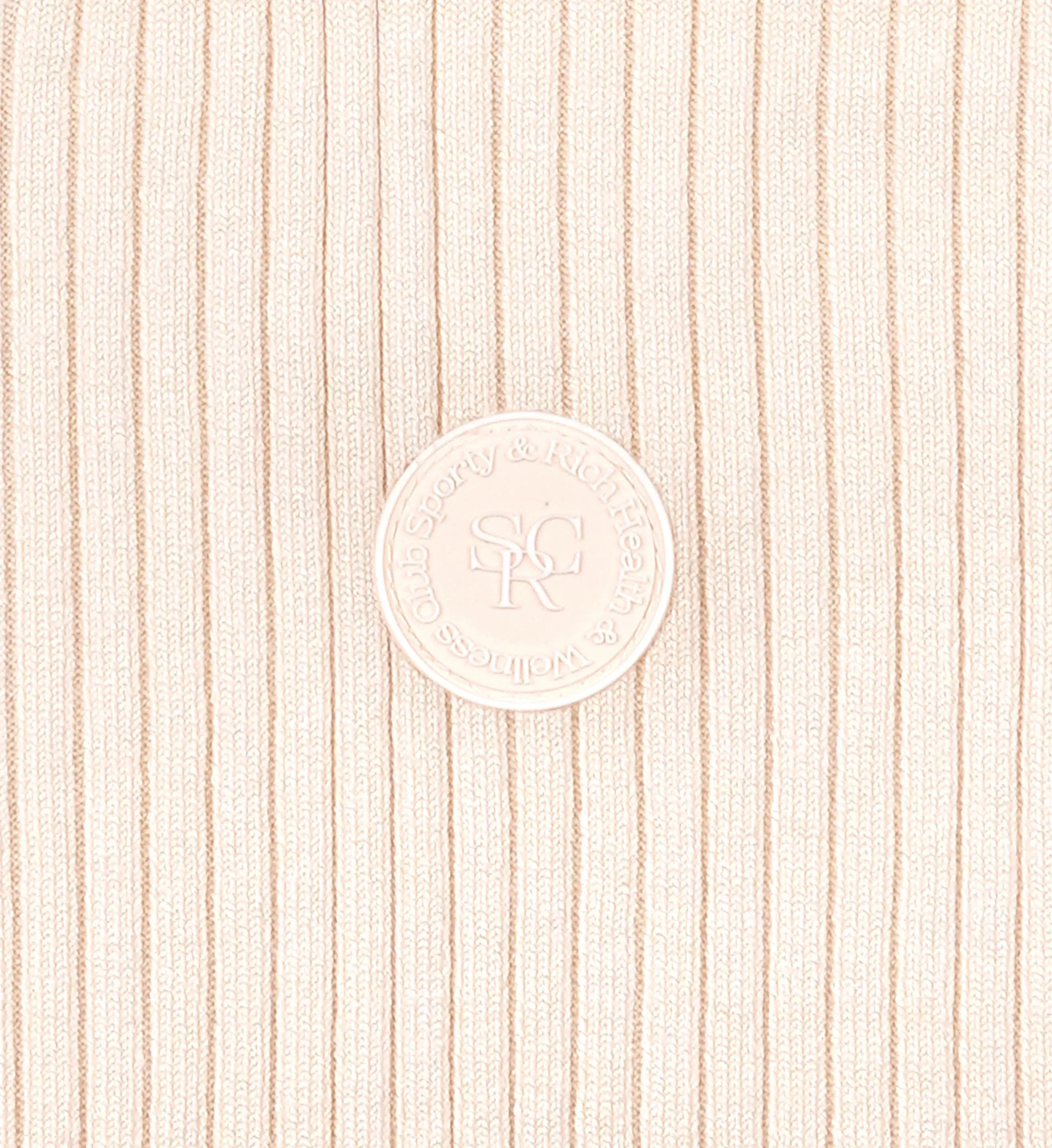 SPORTY & RICH WOMEN'S SRHWC RIBBED POLO