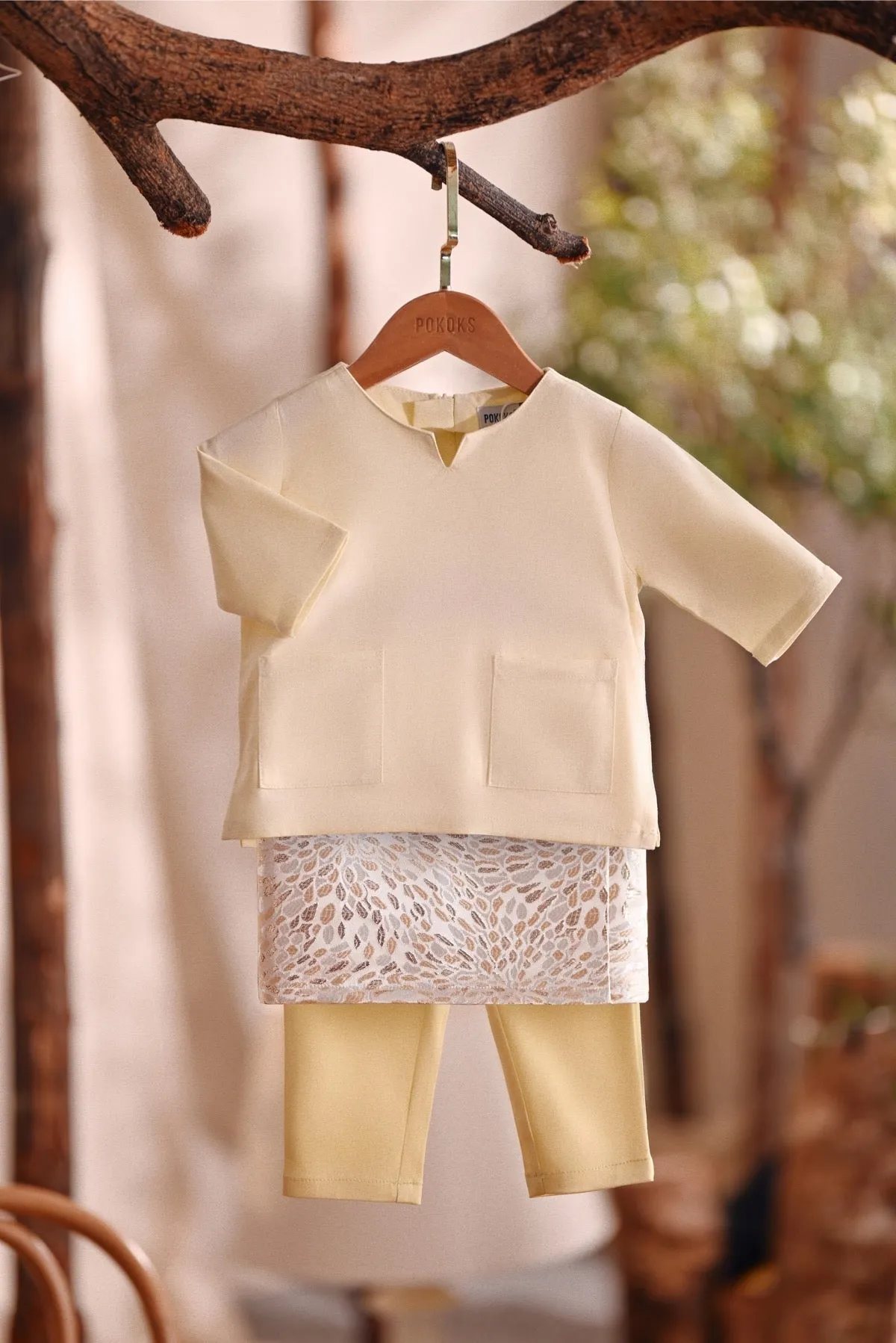 The Bayu Babies Kurta - Baby Yellow