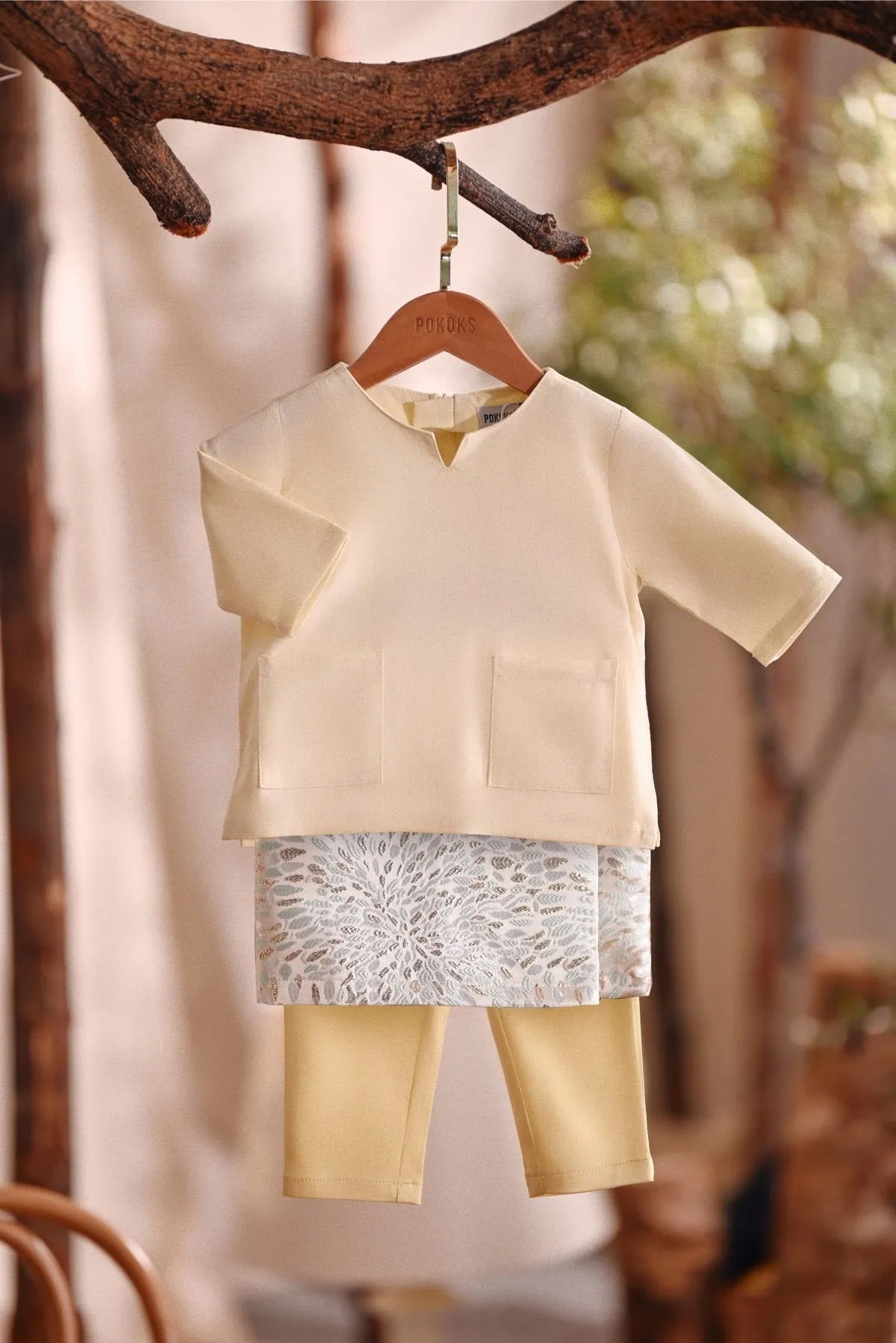The Bayu Babies Kurta - Baby Yellow