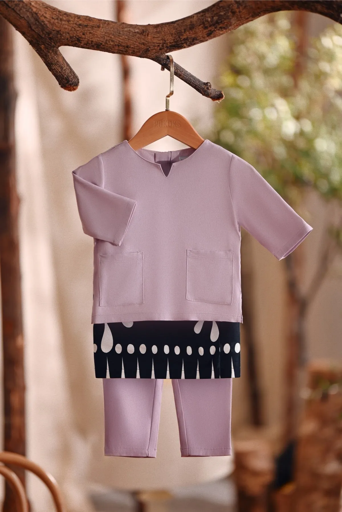 The Bayu Babies Kurta - Lavender
