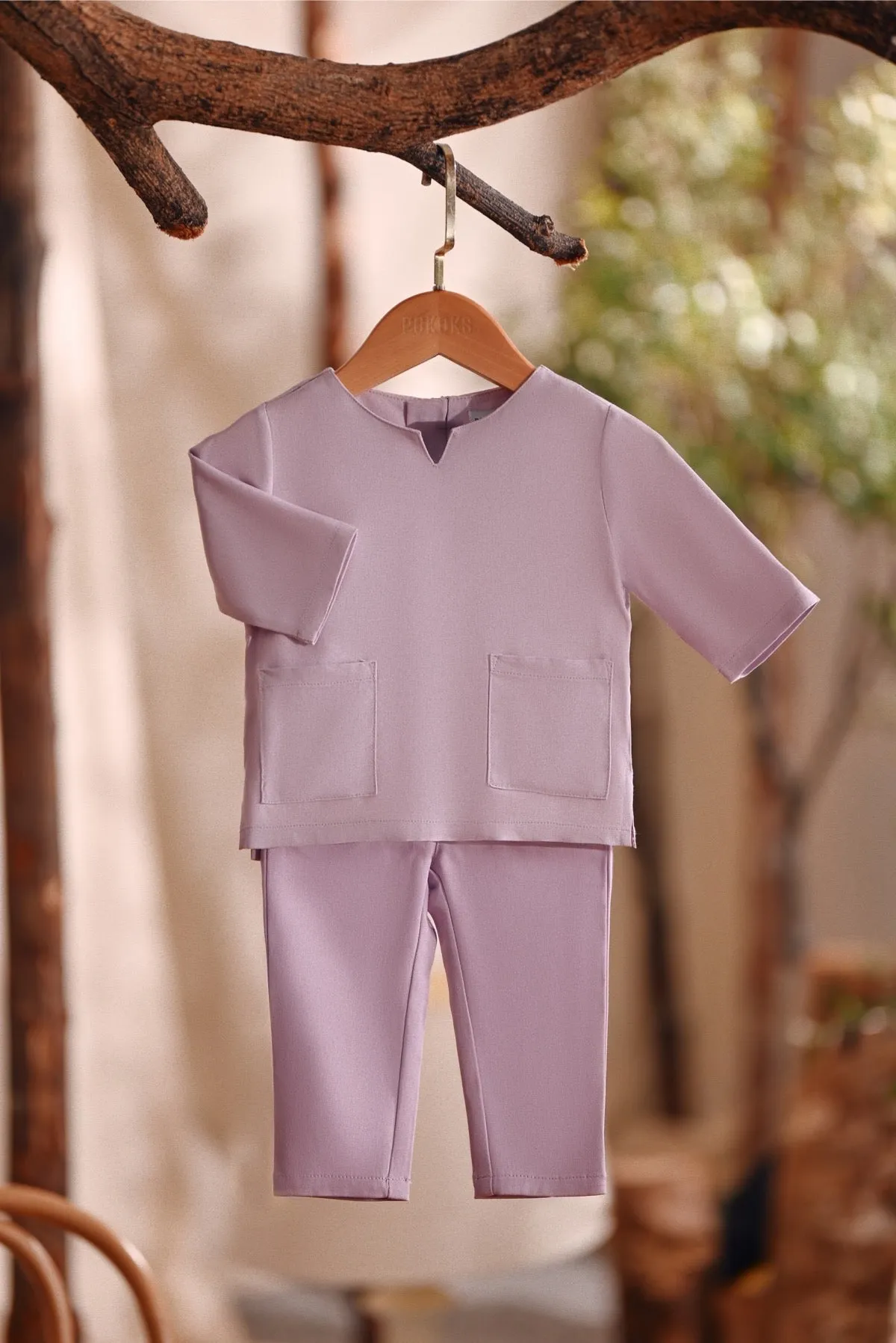 The Bayu Babies Kurta - Lavender