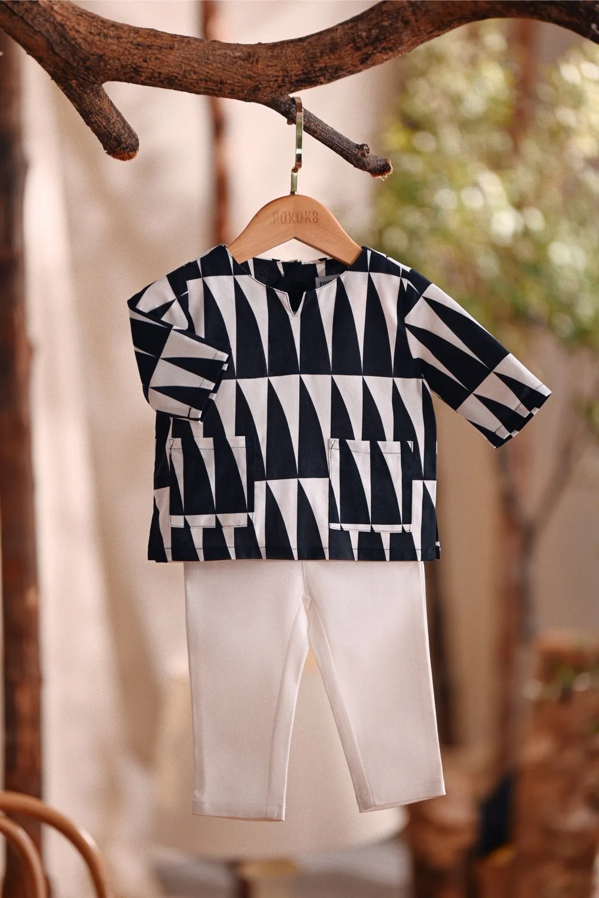 The Bayu Babies Kurta - Sail