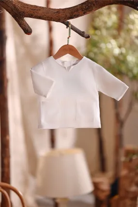 The Bayu Babies Kurta - White