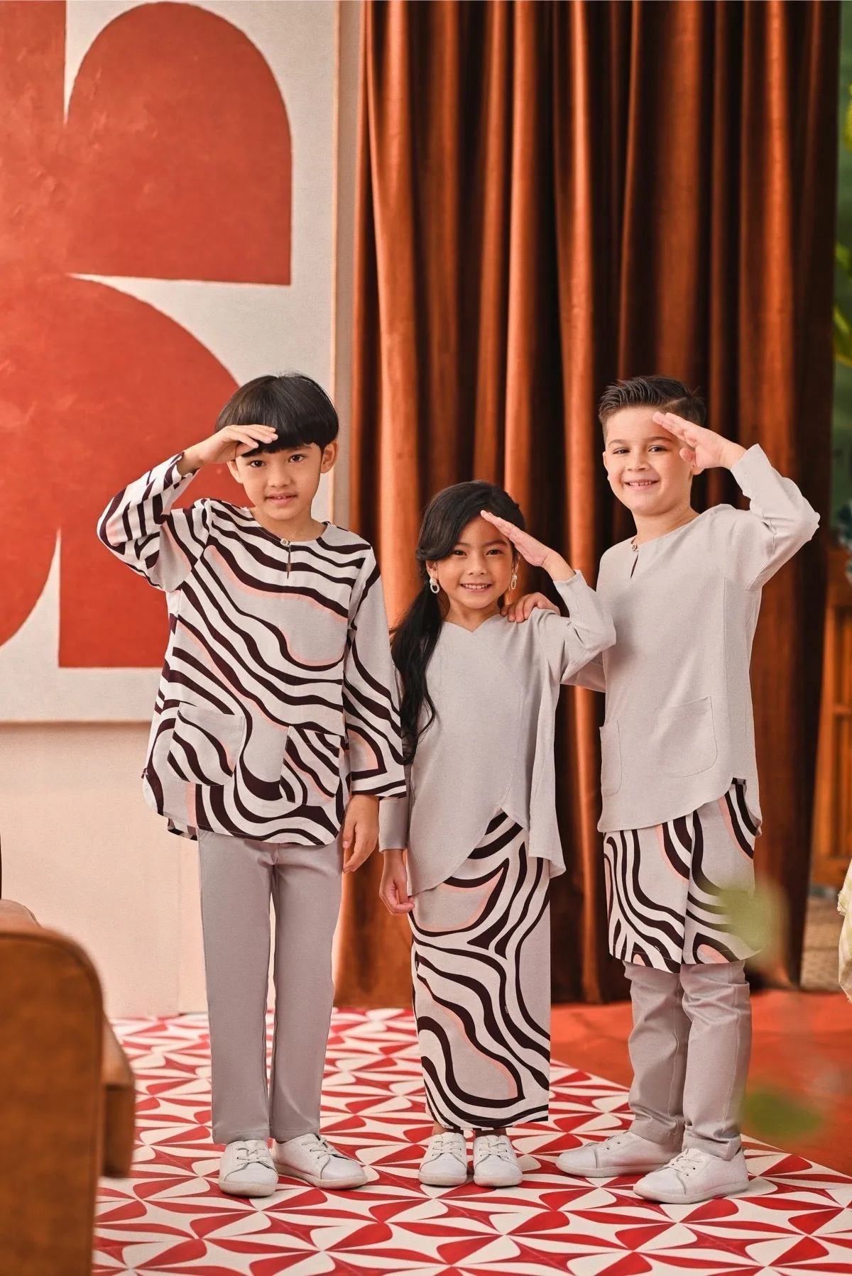 The Capai Kurta - Light Grey