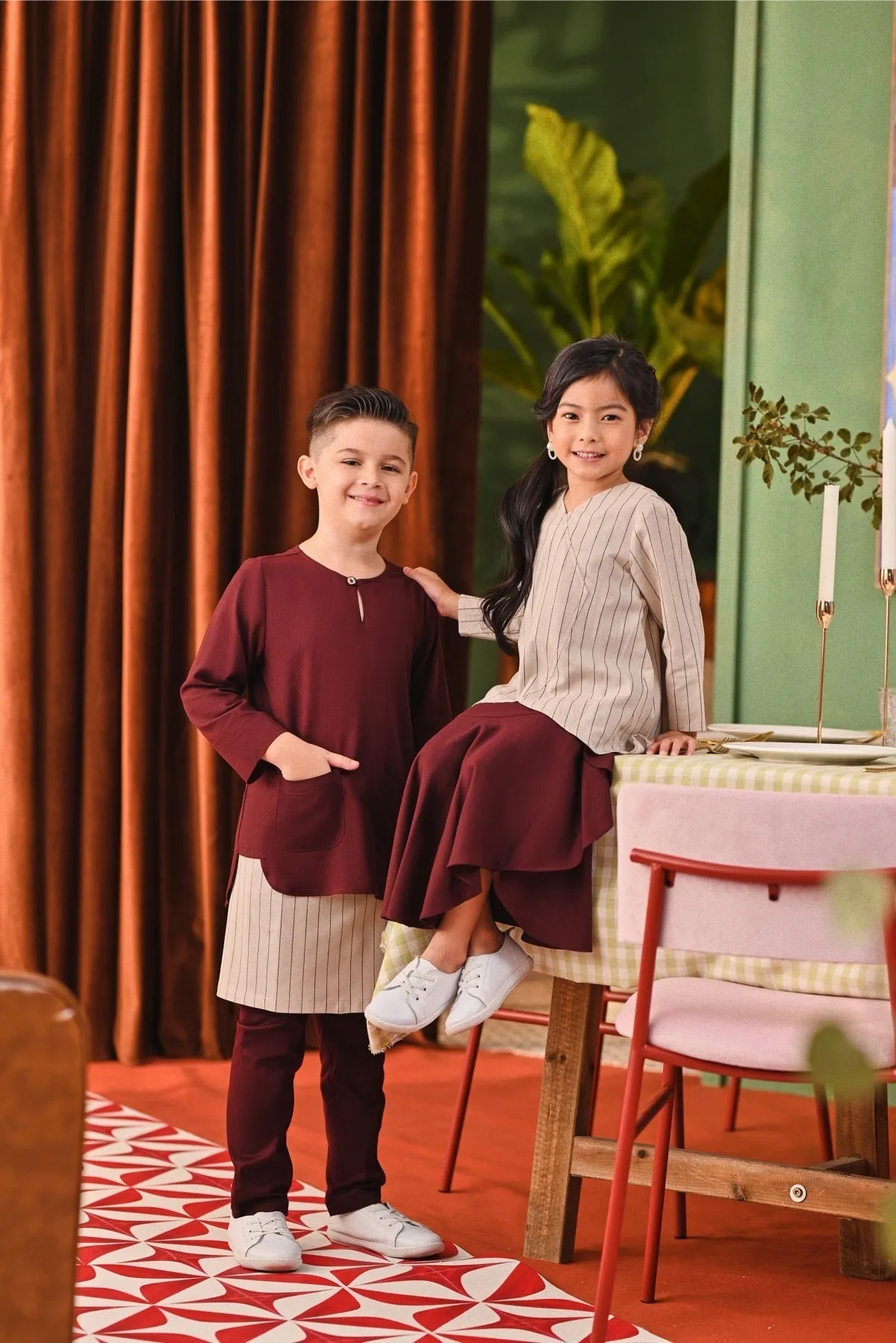 The Capai Kurta - Mangosteen