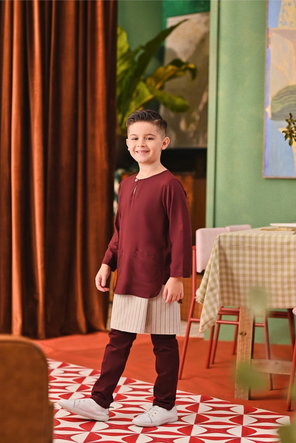 The Capai Kurta - Mangosteen