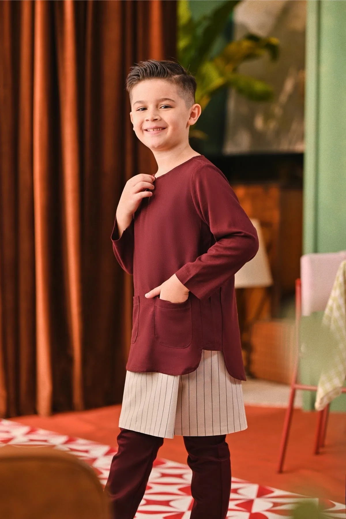 The Capai Kurta - Mangosteen