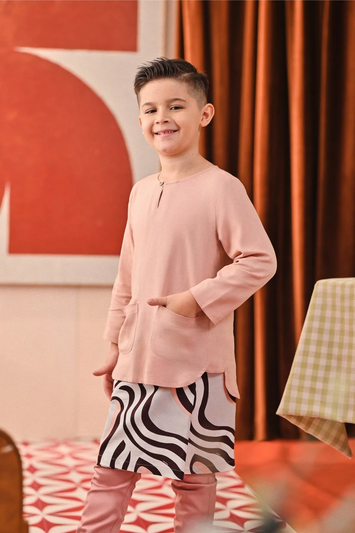 The Capai Kurta - Rose Pink