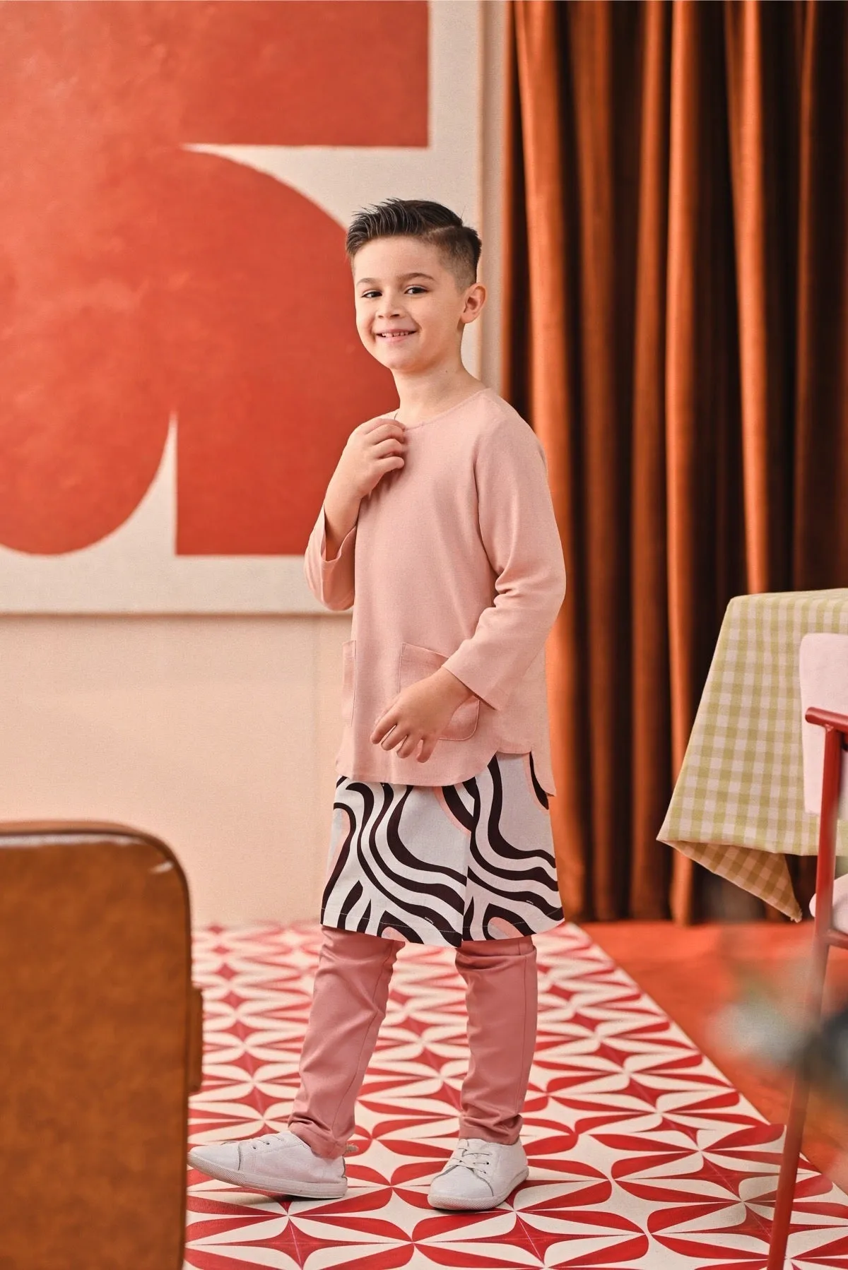 The Capai Kurta - Rose Pink