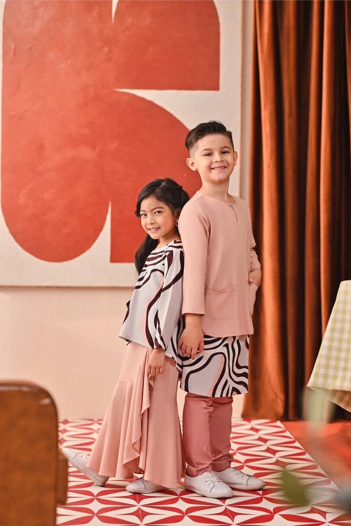 The Capai Kurta - Rose Pink