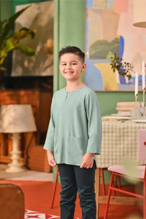 The Capai Kurta - Vegan Green