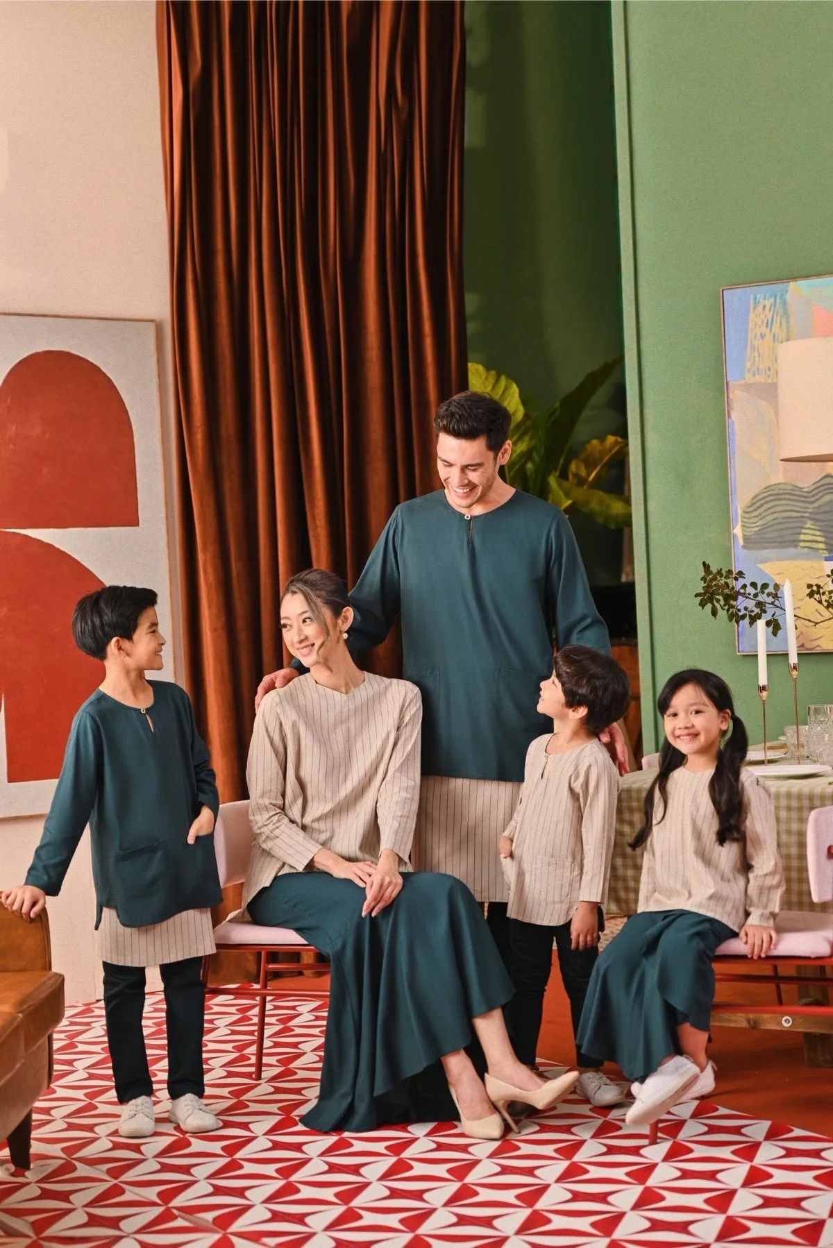 The Capai Men Kurta - Emerald Green