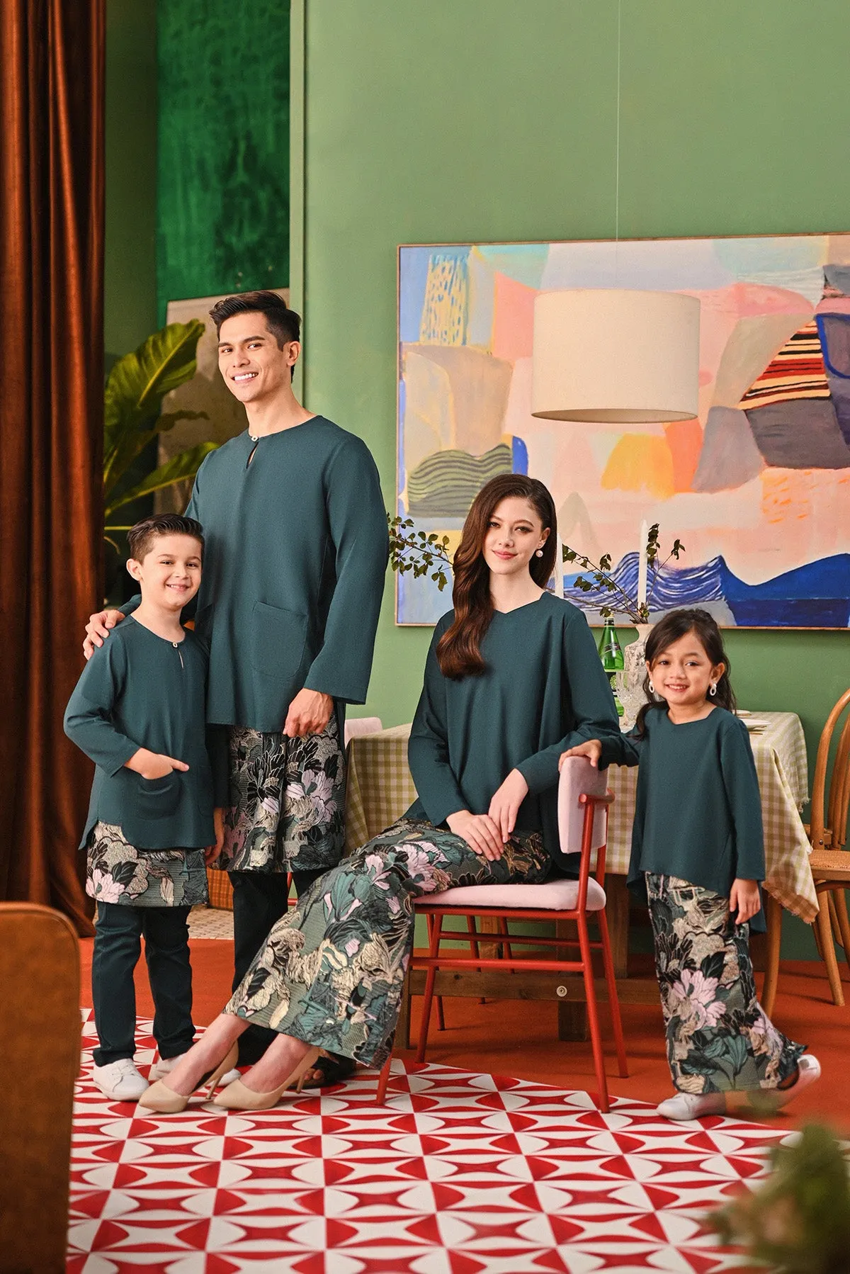 The Capai Men Kurta - Emerald Green