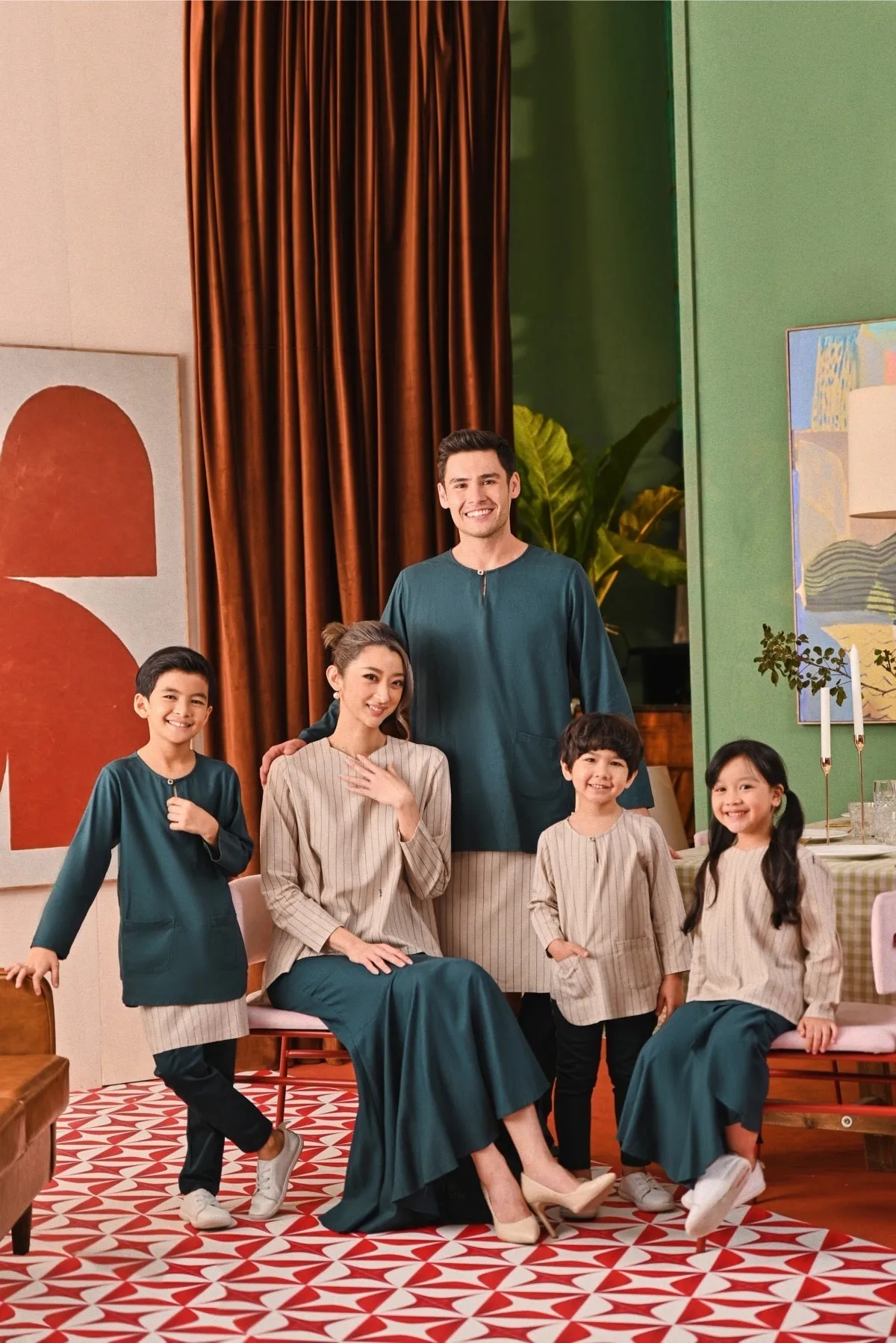 The Capai Men Kurta - Emerald Green