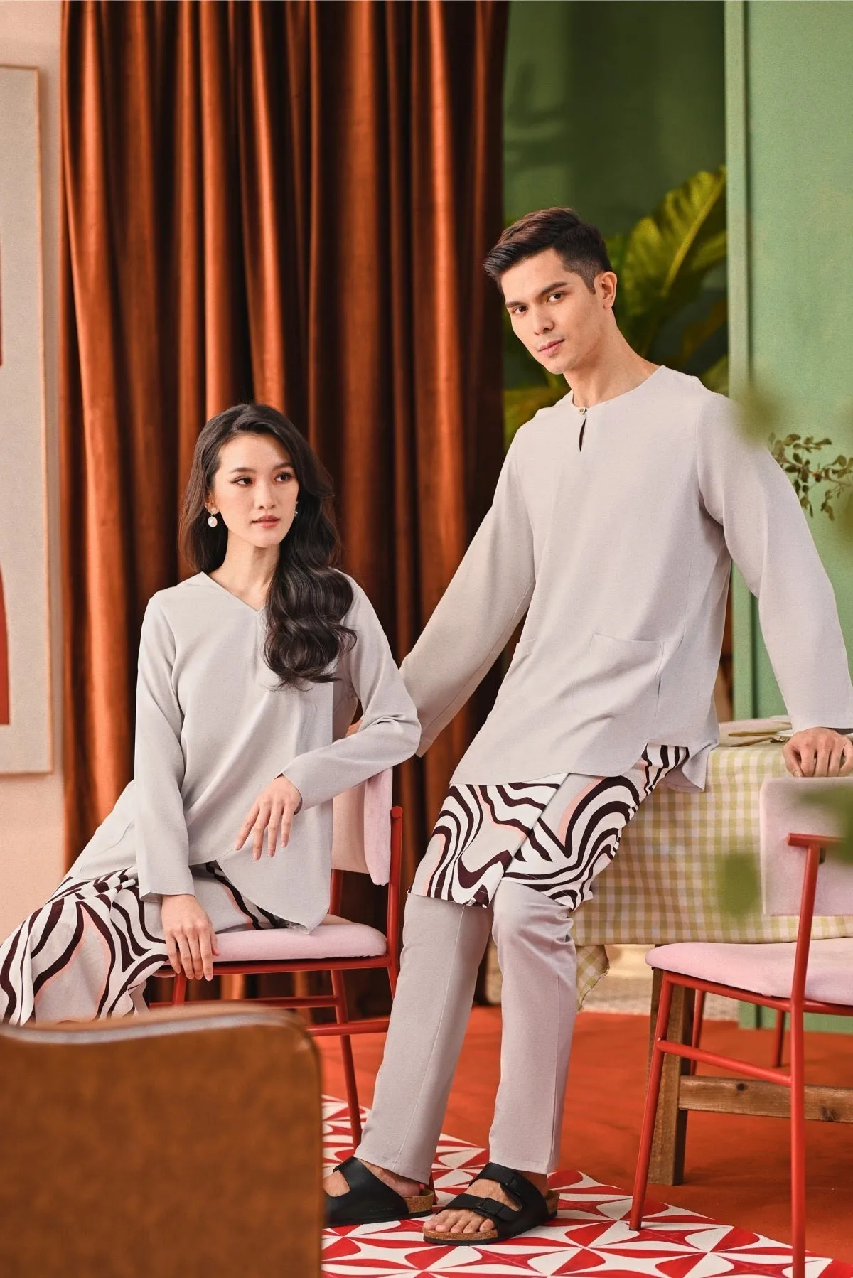 The Capai Men Kurta - Light Grey