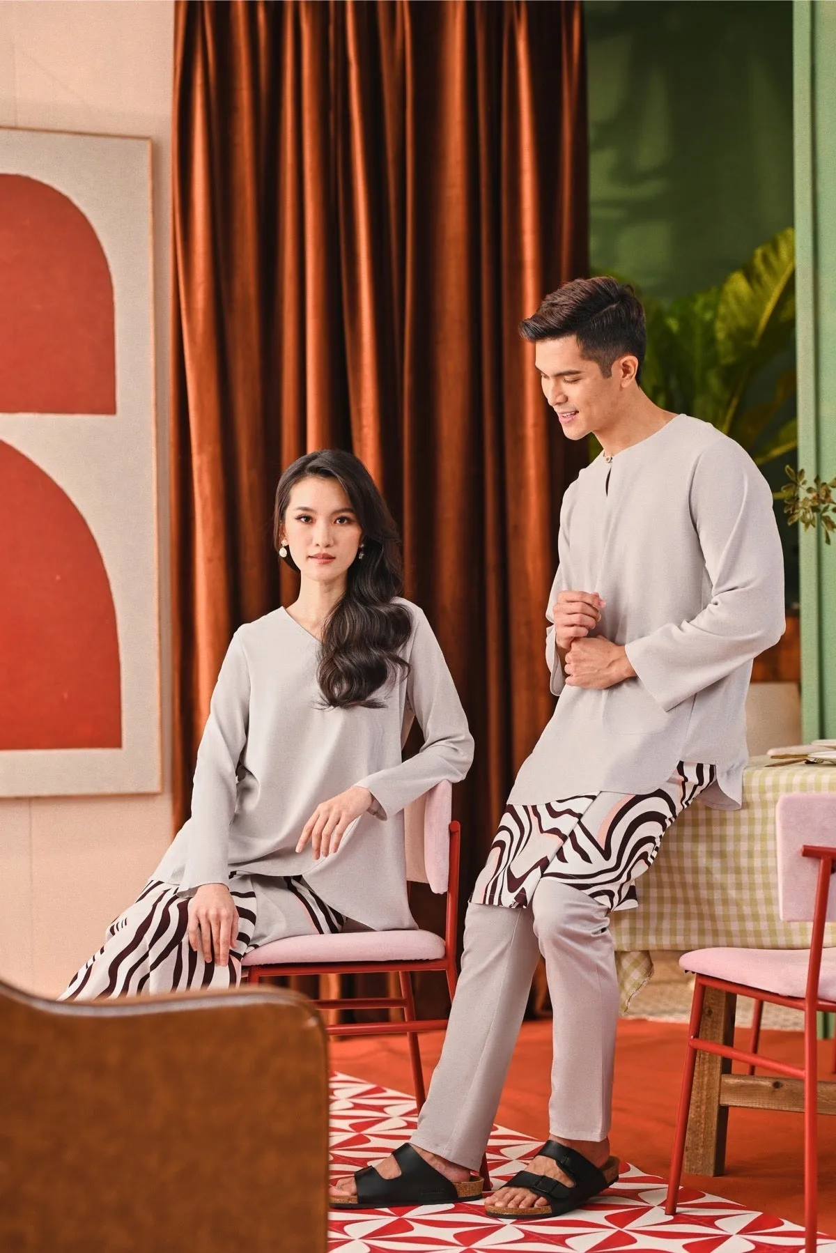 The Capai Men Kurta - Light Grey