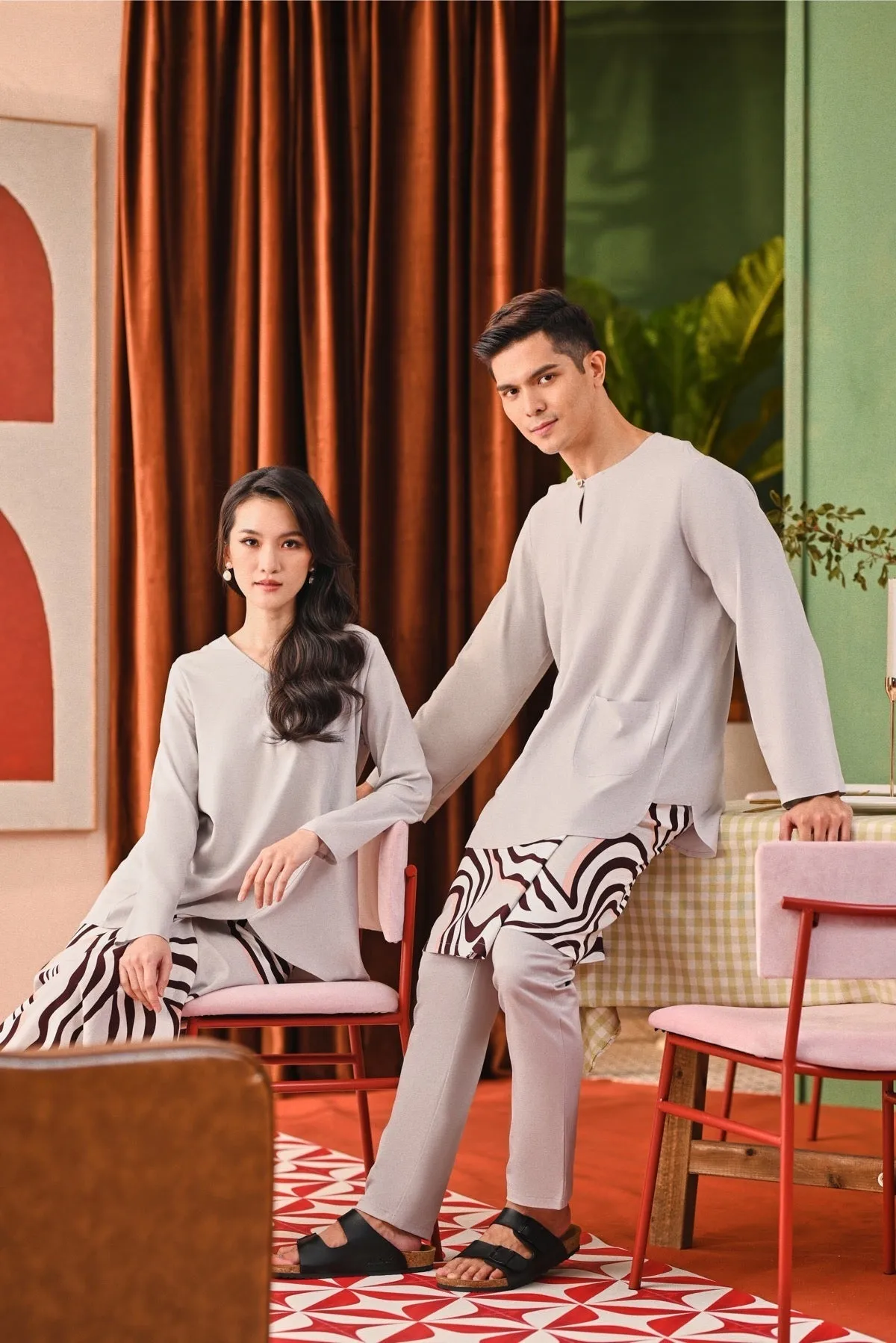 The Capai Men Kurta - Light Grey
