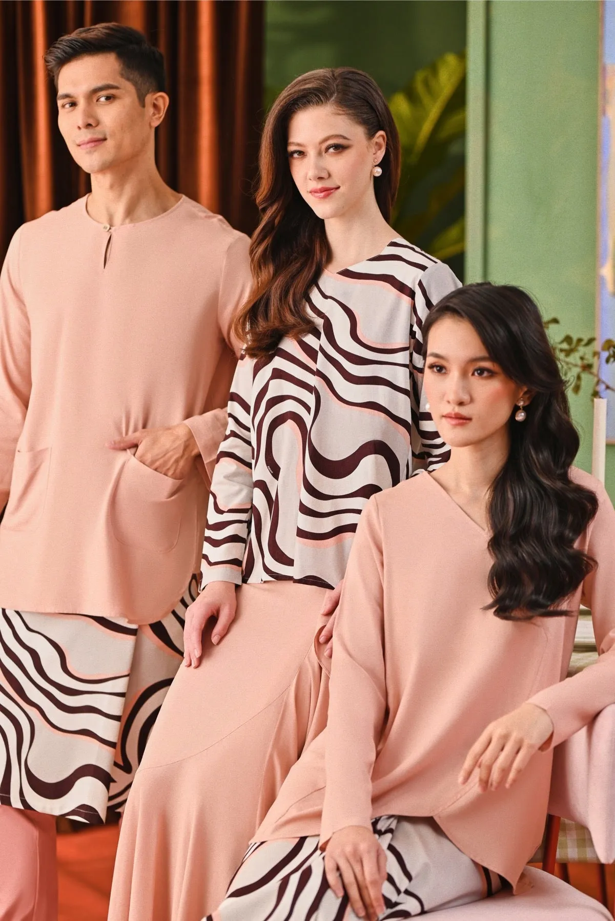 The Capai Men Kurta - Rose Pink