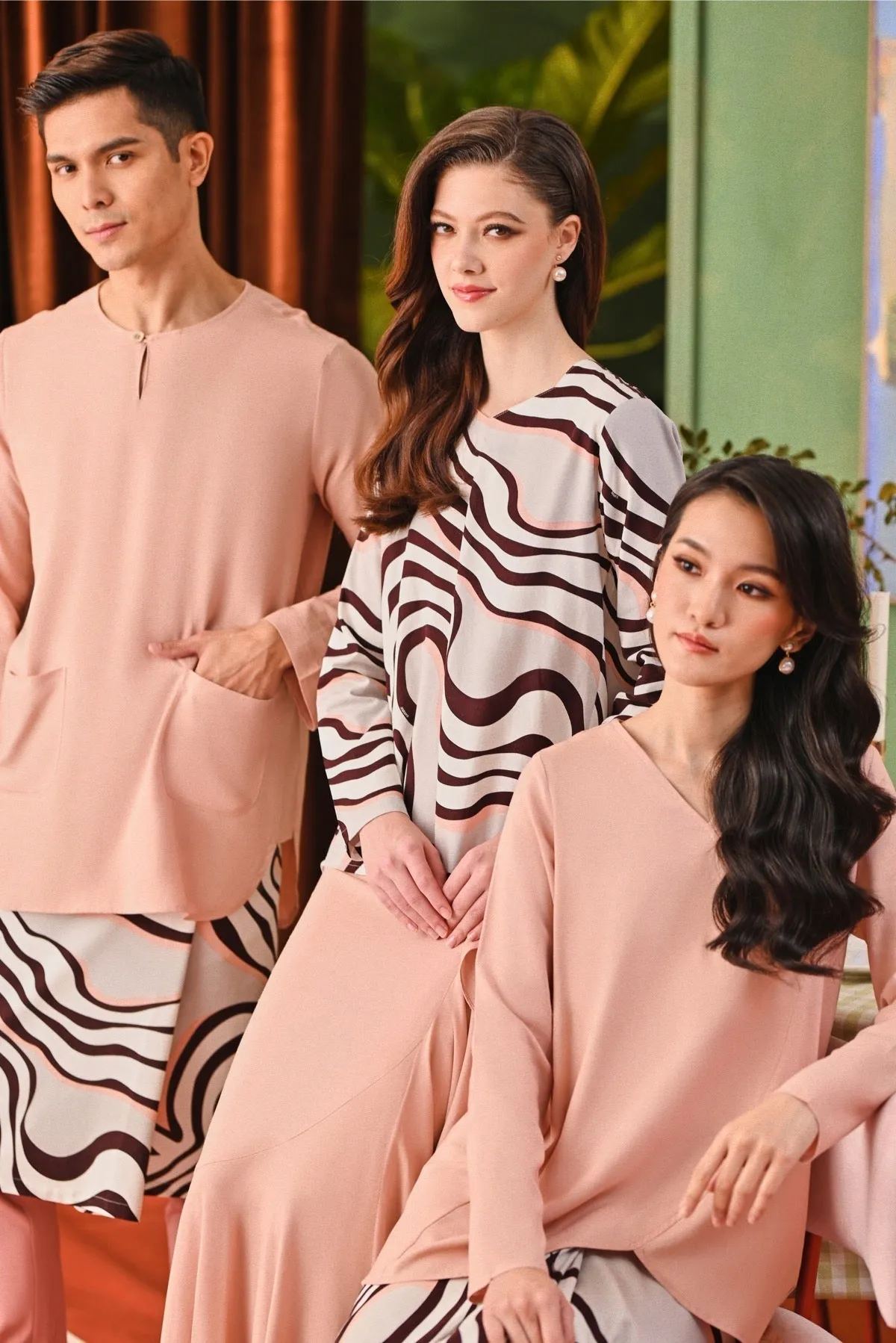 The Capai Men Kurta - Rose Pink