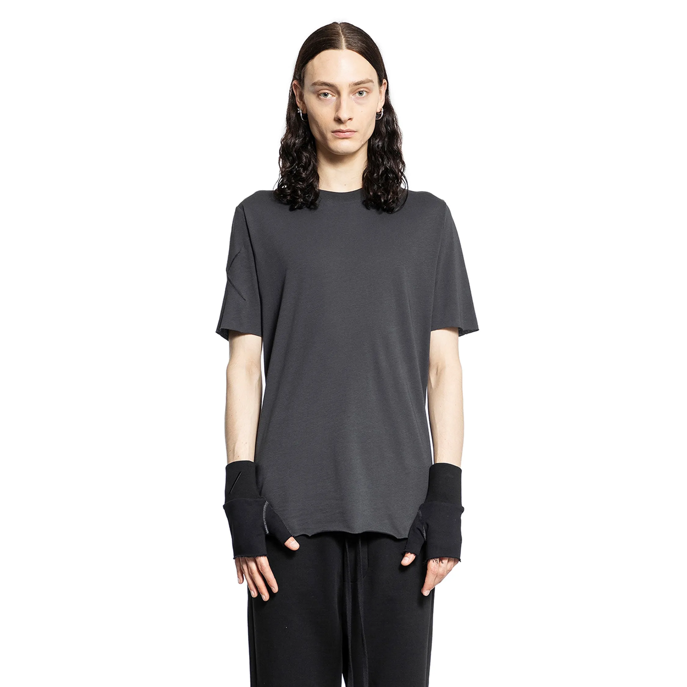 THOM KROM MAN GREY T-SHIRTS & TANK TOPS