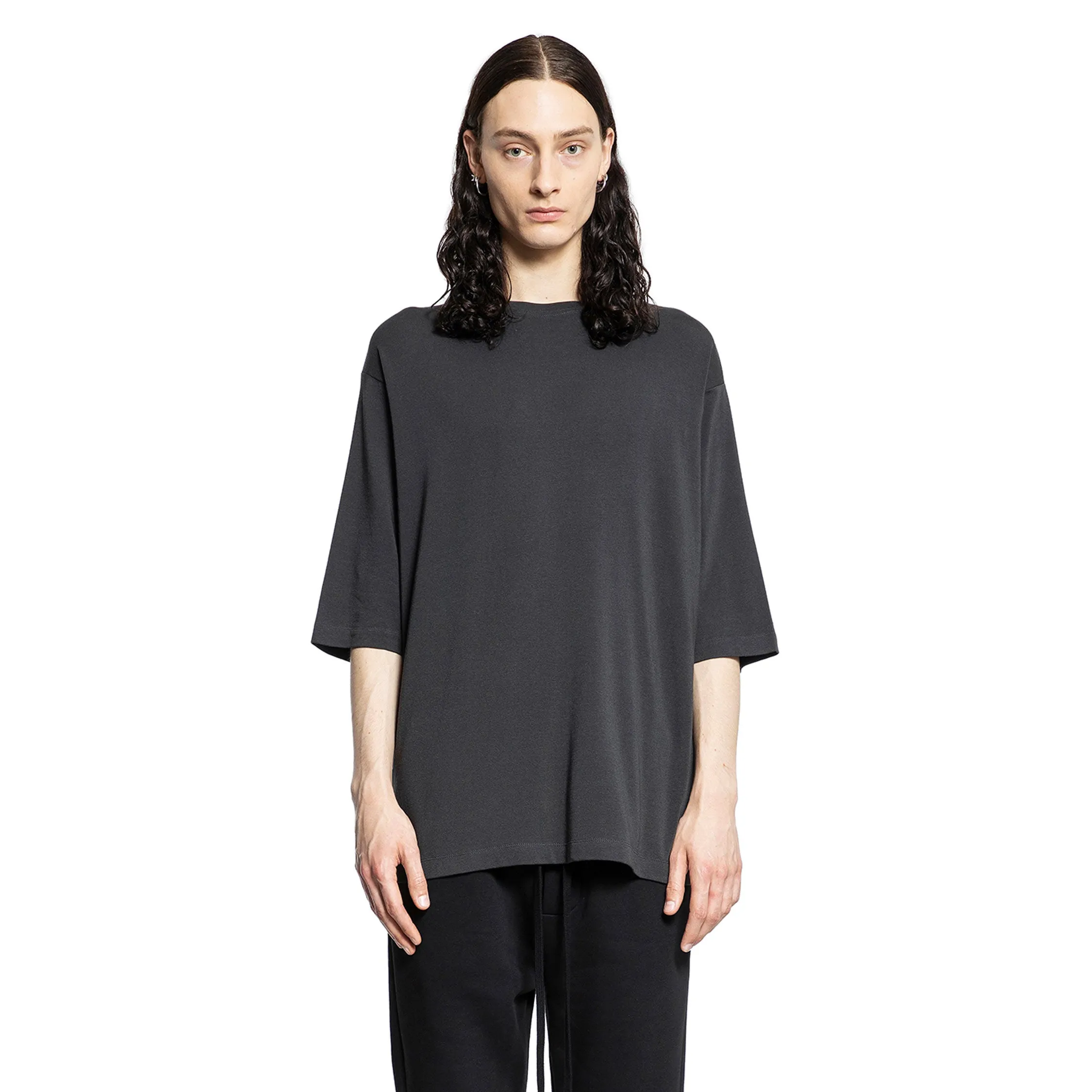 THOM KROM MAN GREY T-SHIRTS & TANK TOPS
