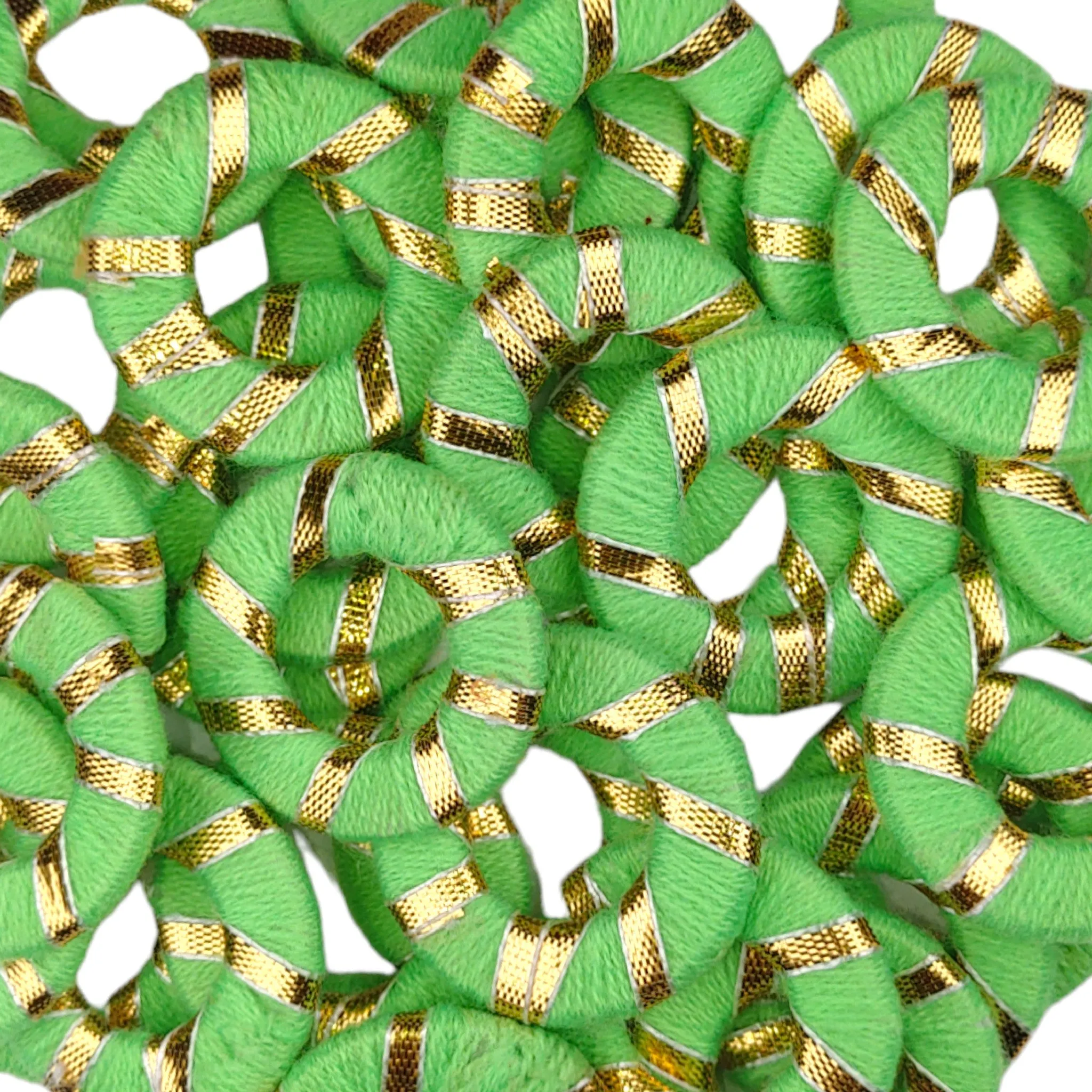 Threaded Gota Ring Motif Bangle for Craft Or Decor, Art Making, Dry Craft