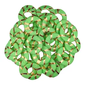Threaded Gota Ring Motif Bangle for Craft Or Decor, Art Making, Dry Craft