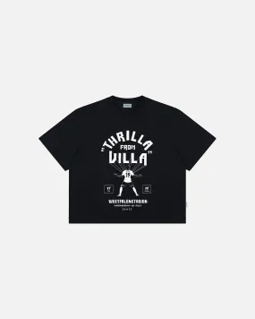 Thrilla from Villa Crop Fit Tee