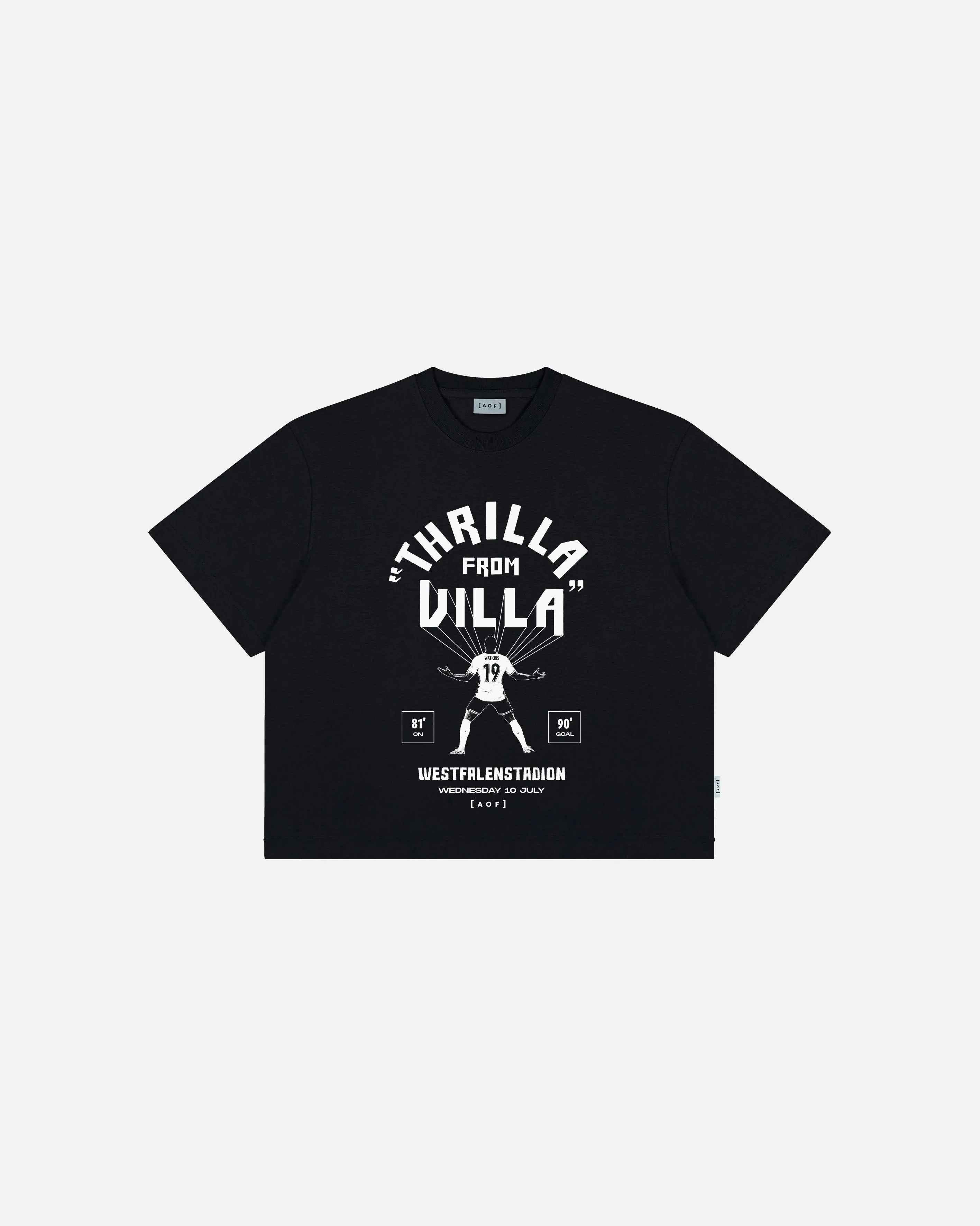 Thrilla from Villa Crop Fit Tee