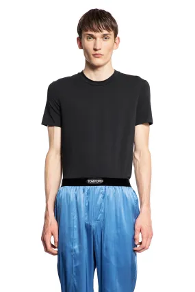 TOM FORD MAN BLACK T-SHIRTS & TANK TOPS