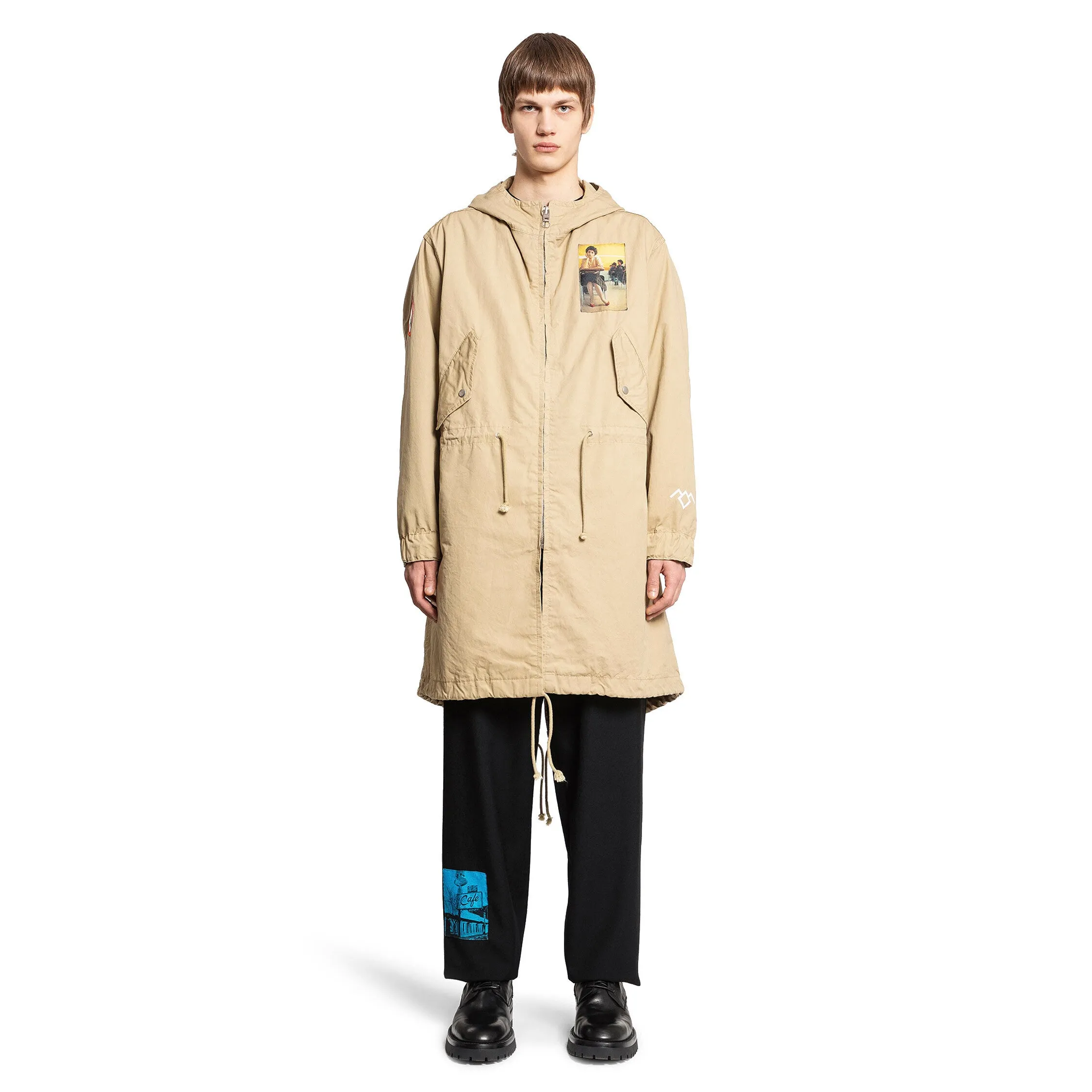 UNDERCOVER MAN BEIGE COATS