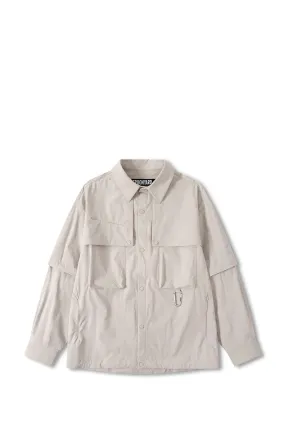 UNISEX DETACHABLE SLEEVES TECH SHIRT