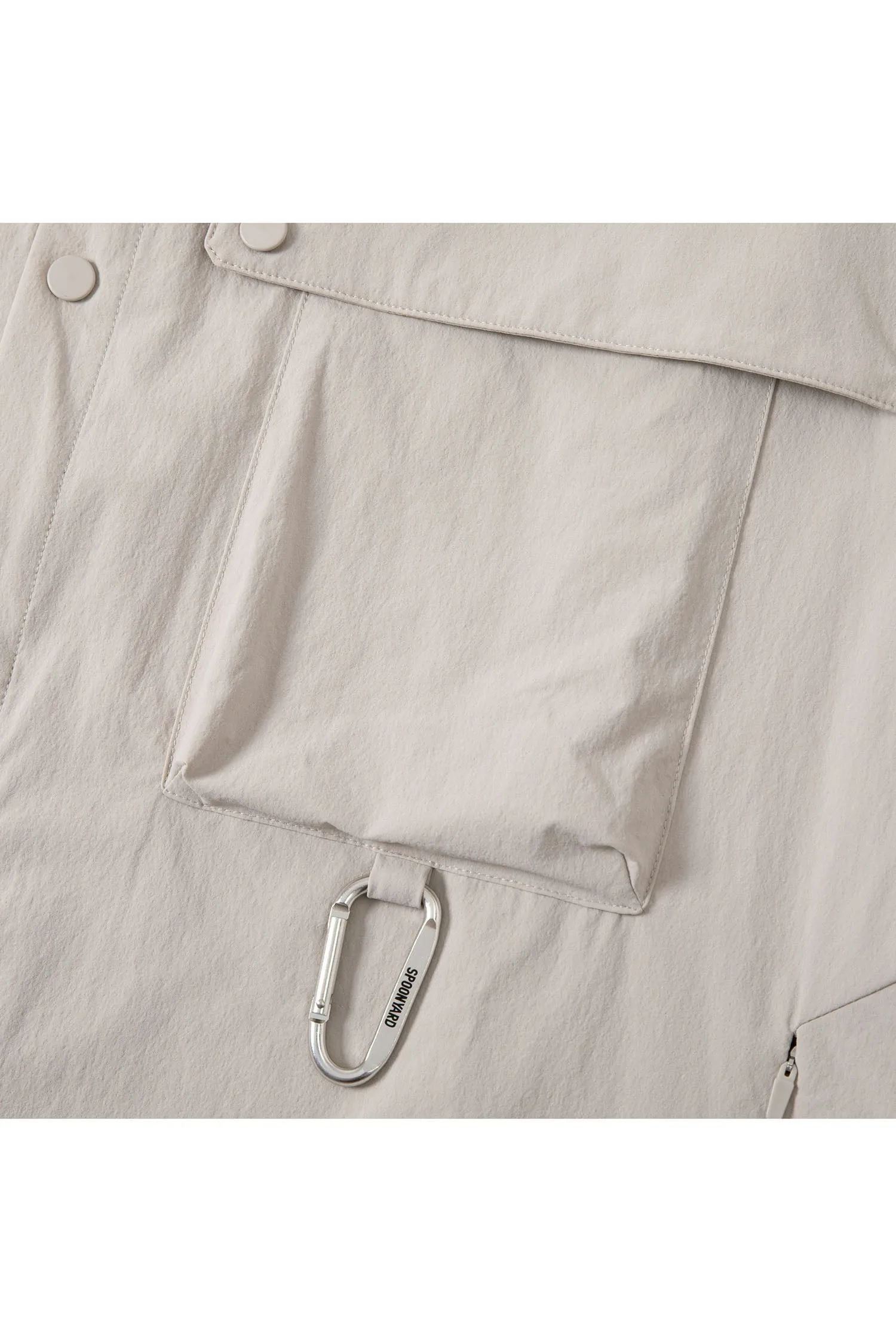 UNISEX DETACHABLE SLEEVES TECH SHIRT