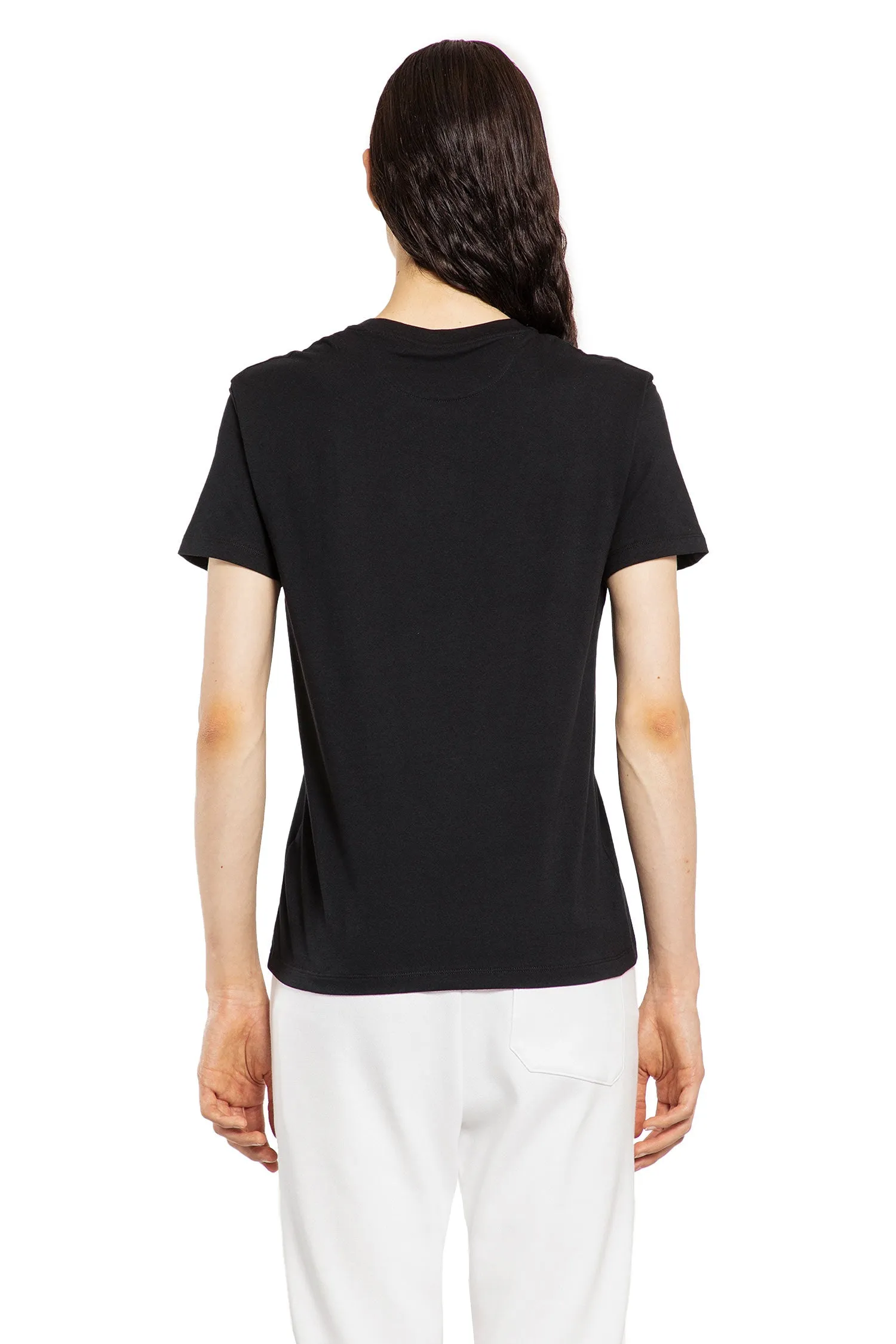 VALENTINO MAN BLACK T-SHIRTS & TANK TOPS