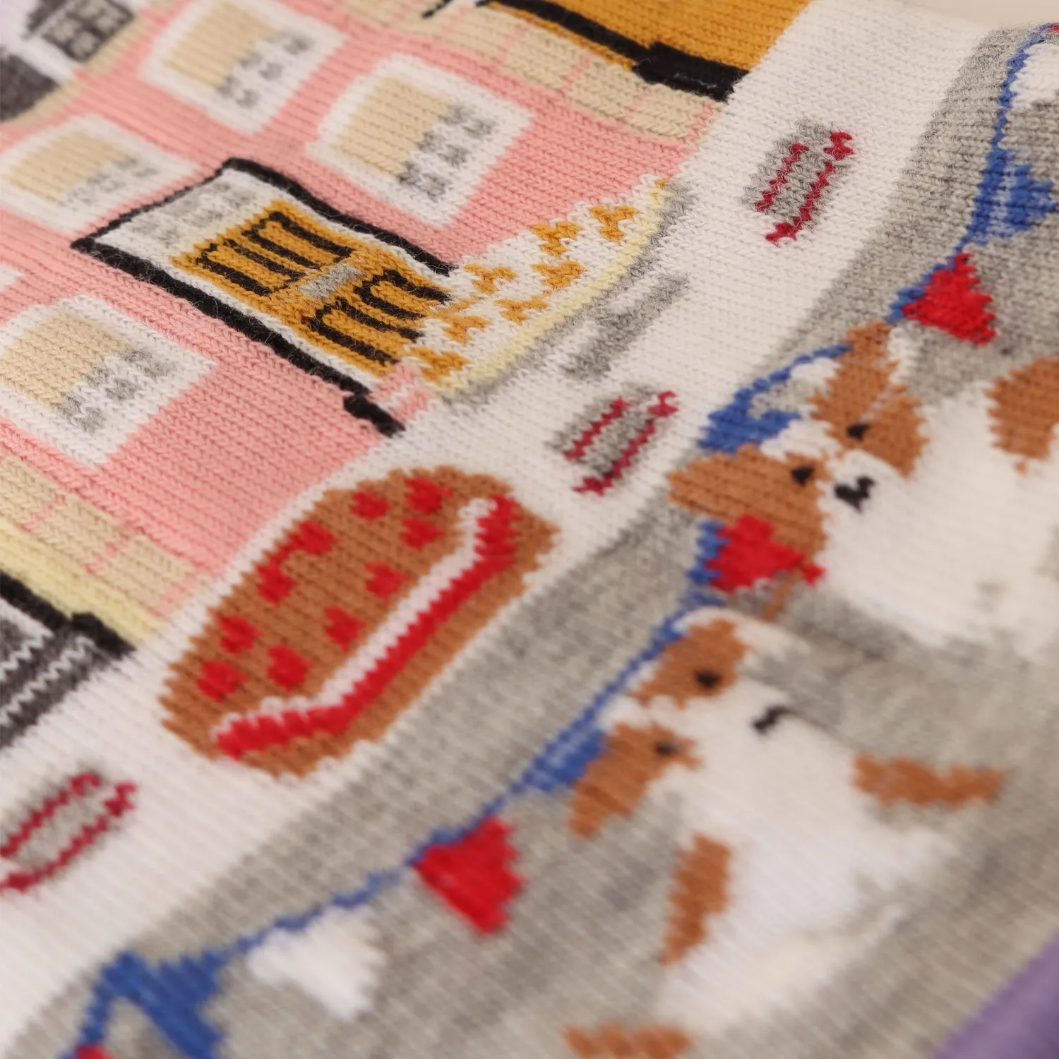 Women's Royal Street Party Cotton Socks
