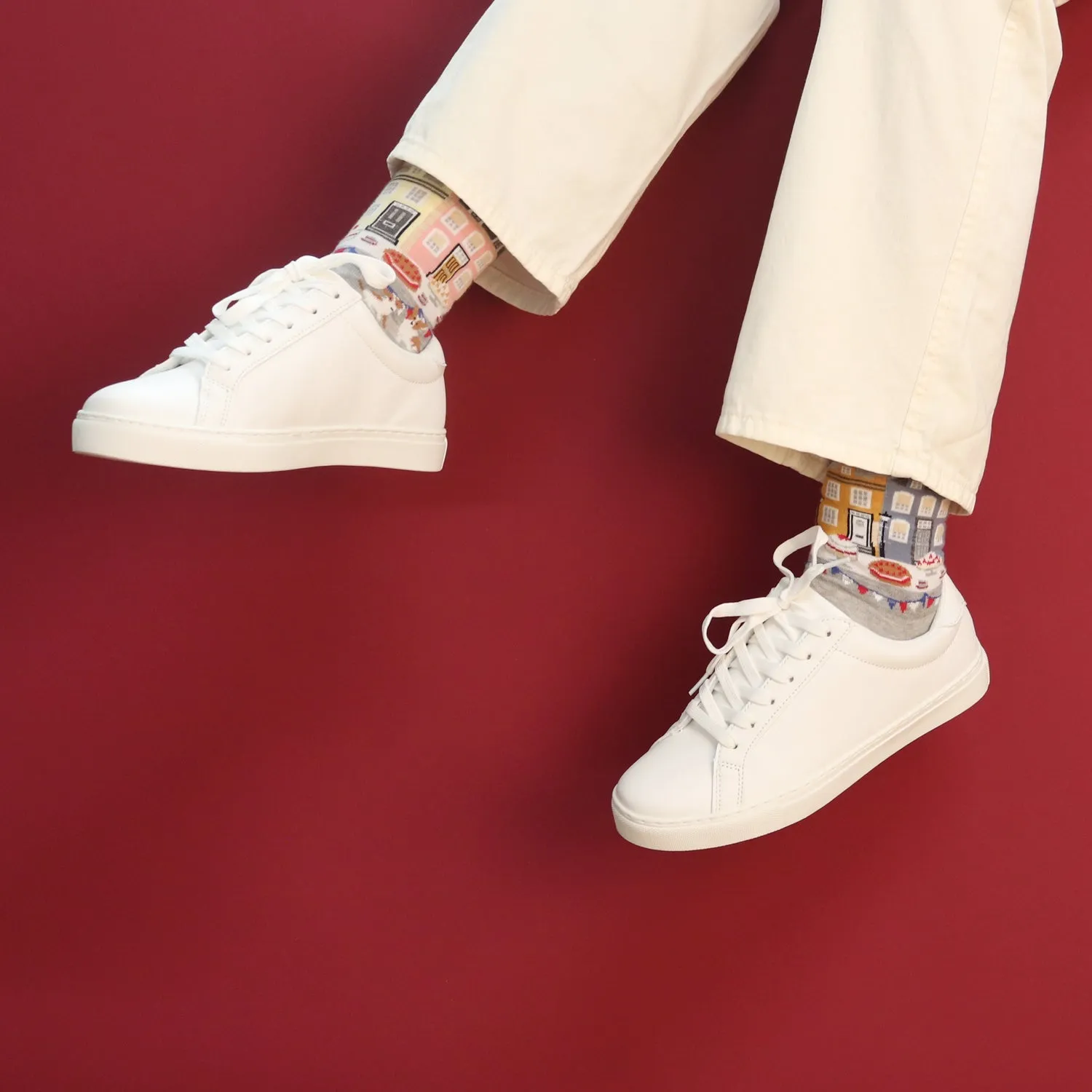 Women's Royal Street Party Cotton Socks